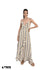 Robe longue dos lacé - Molly bracken de face