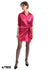 Robe portefeuille satin Rose- Molly bracken