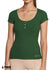 Top bouton bijou Vert - Guess Femme