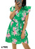 Robe fleurie vert