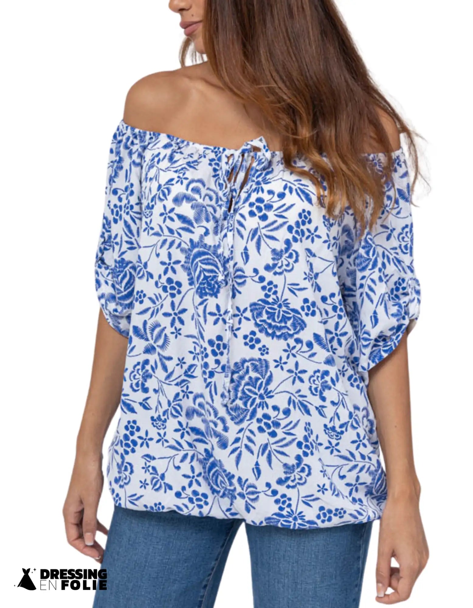 Blouse imprimée florale