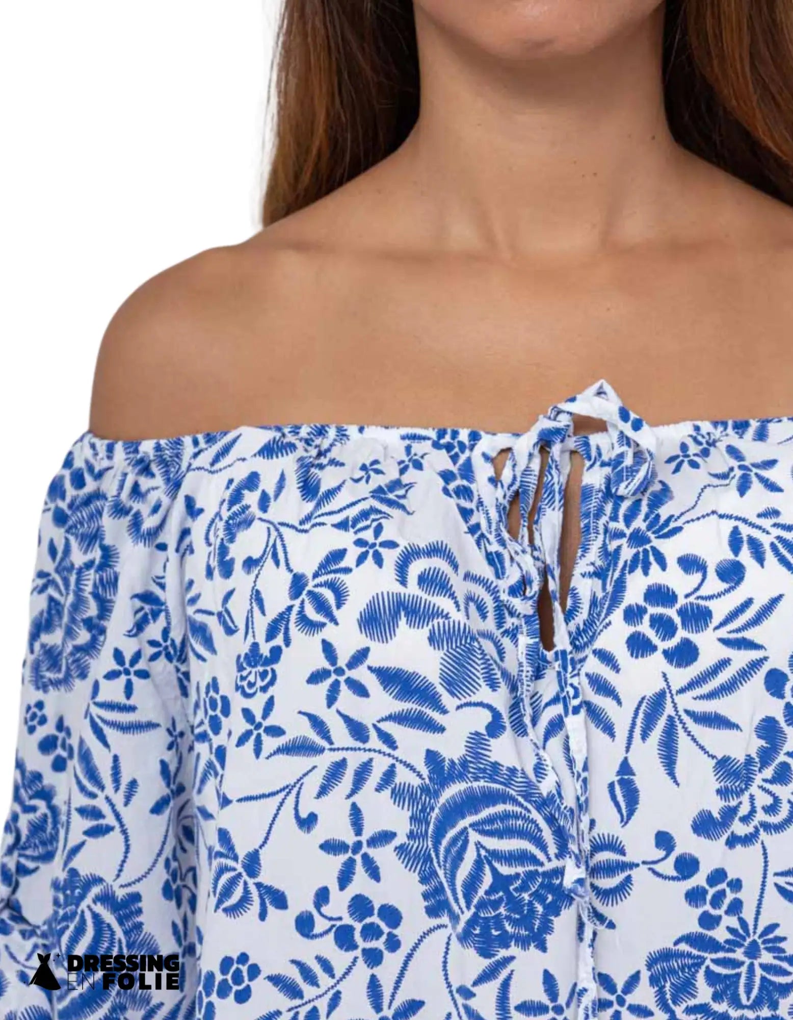 Blouse imprimée florale